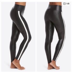 SPANX Black and White Leggings